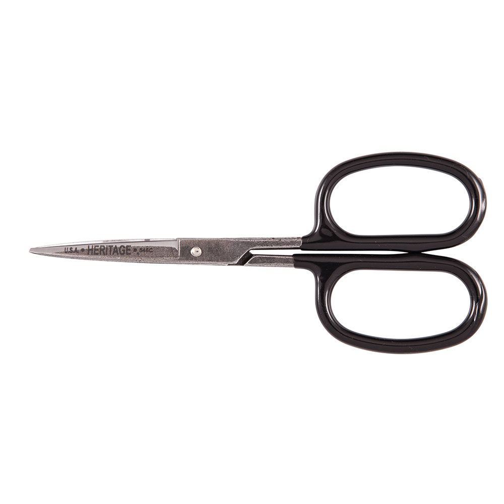 Klein Tools 546C | Rubber Flashing Scissor with Curved Blade, 5-1/2-Inch