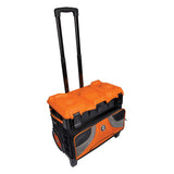 Klein Tools 55473RTB | Tradesman Pro Tool Master Rolling Tool Bag, 19 Pockets, 22-Inch