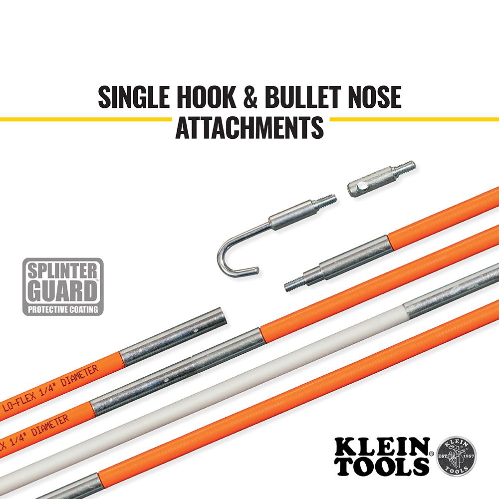Klein Tools 56325 | Fish and Glow Rod Set, 25-Feet