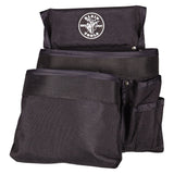 Klein Tools 5701 | Tool Pouch, PowerLine Series 8-Pocket Tool Pouch, Black Nylon