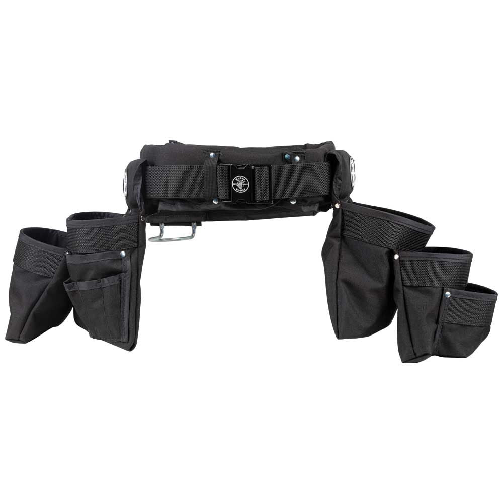 Klein Tools 5709XL | Electrician's Padded Tool Belt/Pouch Combo, 11-Pocket, 4-Piece, X-Large