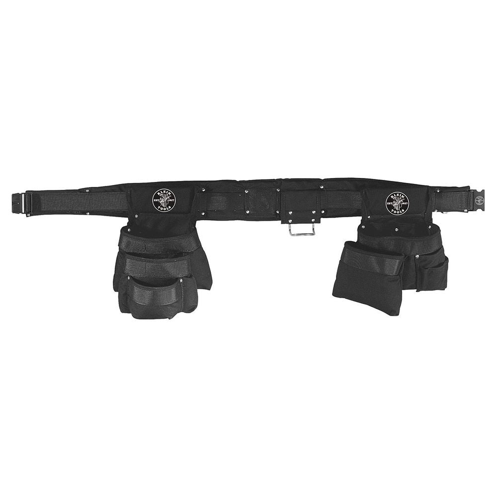 Klein Tools 5709XL | Electrician's Padded Tool Belt/Pouch Combo, 11-Pocket, 4-Piece, X-Large