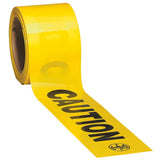 Klein Tools 58000 | Caution Tape, Barricade, Caution, Yellow, 3-Inch x 200-Feet