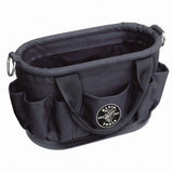 Klein Tools 58886 | Tool Tote, Polyester, 7-Pocket with Drain Holes