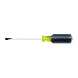 Klein Tools 601-4 | 3/16-Inch Cabinet Tip Screwdriver 4-Inch