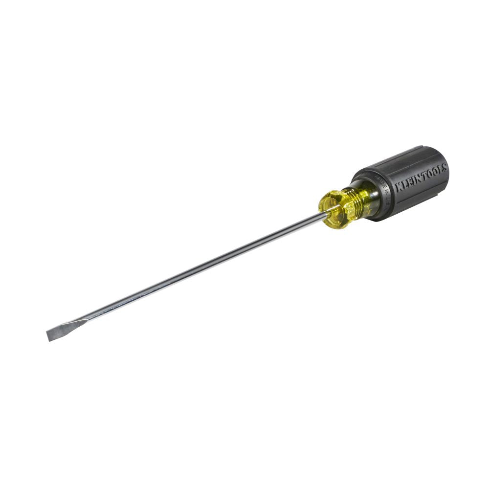 Klein Tools 601-8 | 3/16-Inch Cabinet Tip Screwdriver, 8-Inch