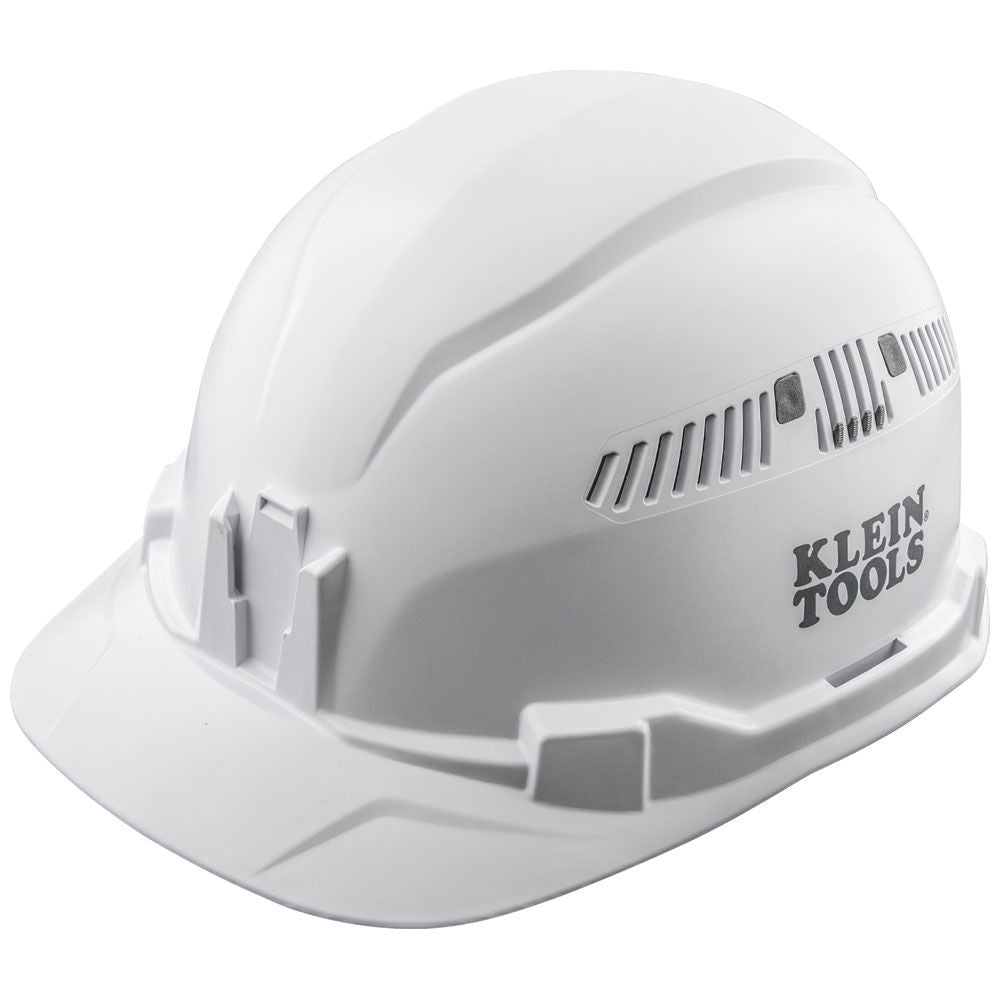 Klein Tools 60105 | Hard Hat, Vented, Cap Style, White