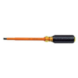 Klein Tools 602-7-INS | Insulated Screwdriver, 5/16-Inch Cabinet, 7-Inch