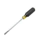 Klein Tools 605-6 | 1/4-Inch Cabinet Tip Screwdriver, Heavy Duty, 6-Inch