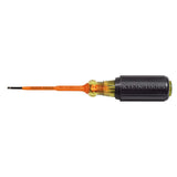 Klein Tools 607-3-INS | Insulated Screwdriver, 3/32-Inch Cabinet, 3-Inch