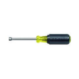 Klein Tools 630-1/4M | 1/4-Inch Magnetic Tip Nut Driver 3-Inch Shaft