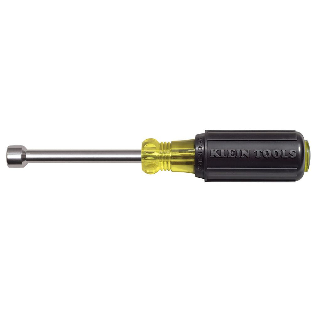 Klein Tools 630-11/32M | 11/32-Inch Magnetic Tip Nut Driver, 3-Inch Shaft