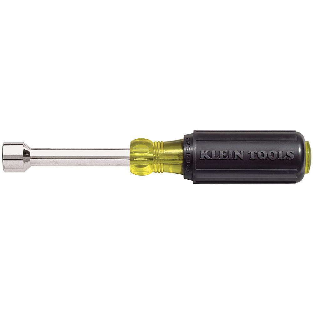Klein Tools 630-5/16 | 5/16-Inch Nut Driver Cushion-Grip 3-Inch Shaft