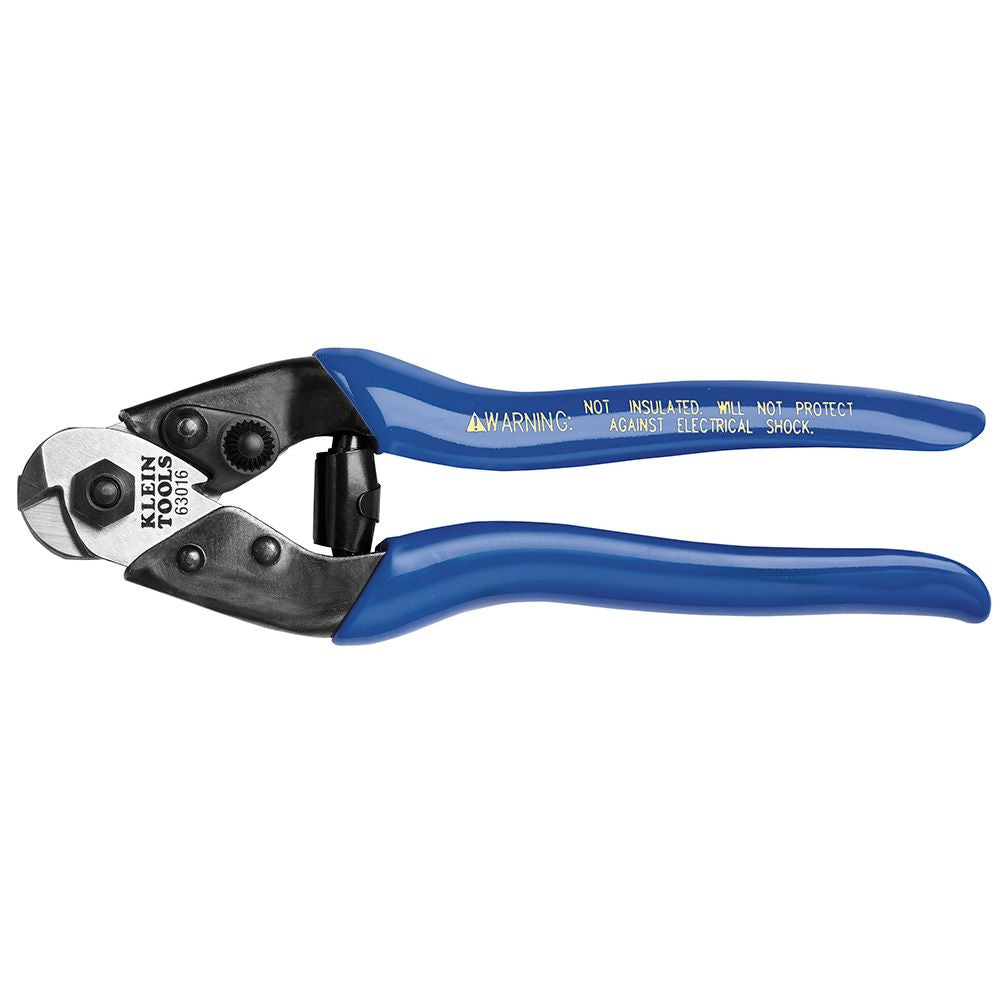 Klein Tools 63016 | Heavy-Duty Cable Cutter, Blue, 7 1/2-Inches