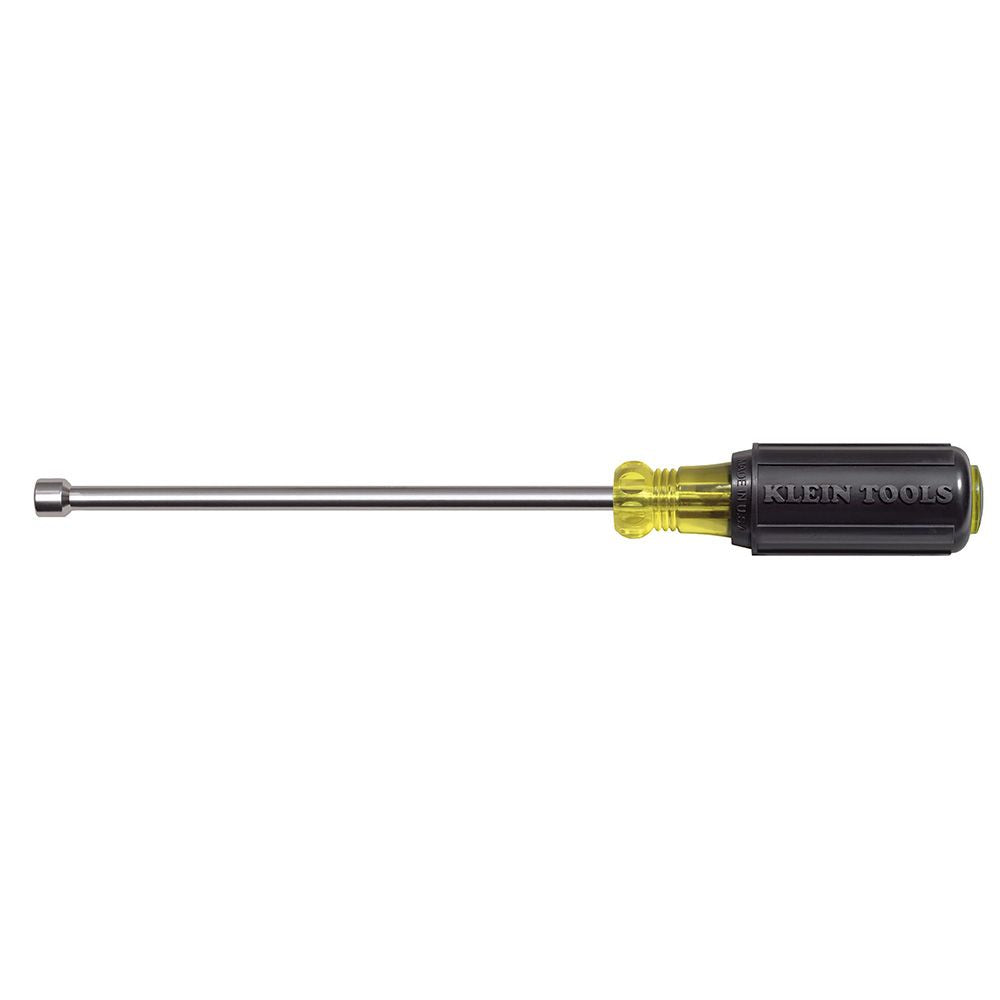 Klein Tools 646-1/4M | 1/4-Inch Magnetic Tip Nut Driver 6-Inch Shaft