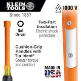 Klein Tools 646-5/16-INS | 5/16-Inch Insulated Nut Driver with 6-Inch Shank