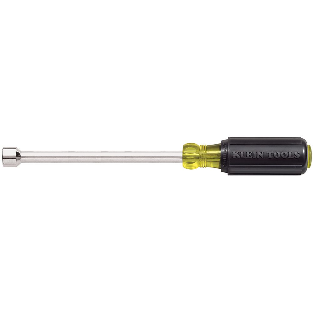 Klein Tools 646-7/16 | 7/16-Inch Nut Driver, 6-Inch Hollow Shaft