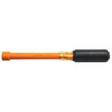 Klein Tools 646-5/8-INS | 5/8-Inch Insulated Nut Driver, 6-Inch Hollow Shaft