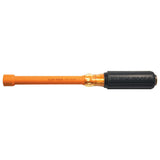 Klein Tools 646-9/16-INS | 9/16-Inch Insulated Nut Driver 6-Inch Hollow Shaft