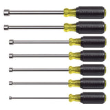 Klein Tools 647M | Nut Driver Set, Magnetic Nut Drivers, 6-Inch Shafts, 7-Piece