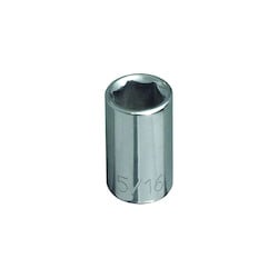 Klein Tools 65605 | 11/32-Inch Standard 6-Point Socket, 1/4-Inch Drive