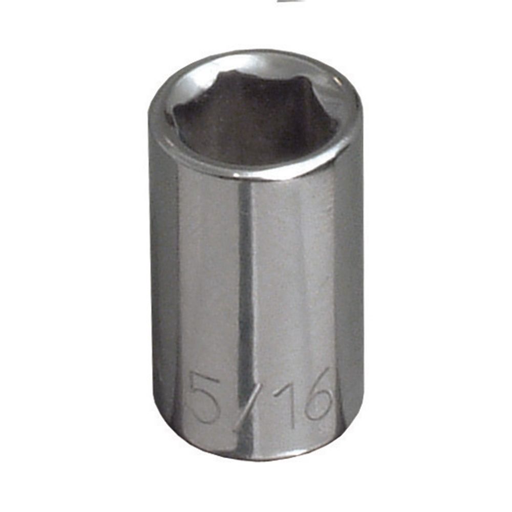 Klein Tools 65605 | 11/32-Inch Standard 6-Point Socket, 1/4-Inch Drive