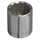 Klein Tools 65705 | 11/16-Inch Standard 12-Point Socket 3/8-Inch Drive