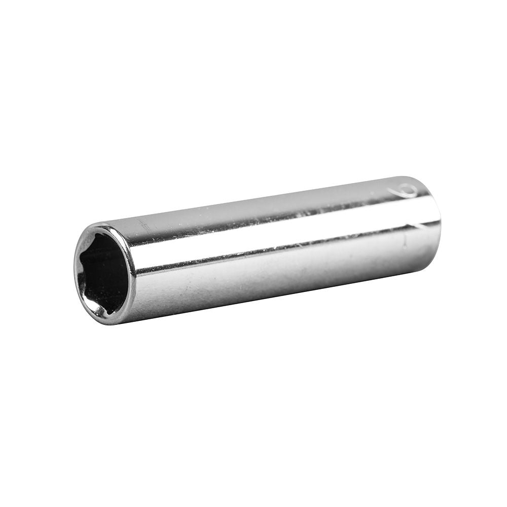Klein Tools 65711 | 7/16-Inch Deep 6-Point Socket, 3/8-Inch Drive