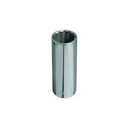 Klein Tools 65831 | 7/8-Inch Deep 12-Point Socket, 1/2-Inch Drive
