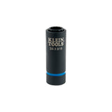 Klein Tools 66001 | 2-in-1 Impact Socket, 12-Point, 3/4 and 9/16-Inch