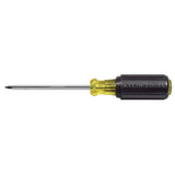 Klein Tools 661 | Screwdriver, 1 Square Recess Tip, 4-Inch Shank