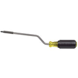 Klein Tools 67100 | Multi-Bit Screwdriver, 2-in-1 Rapi-Drive Phillips and Slotted Bits