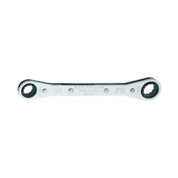 Klein Tools 68201 | Ratcheting Box Wrench 3/8 x 7/16-Inch