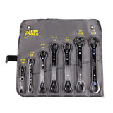 Klein Tools 68222 | Ratcheting Box Wrench Set, 7-Piece