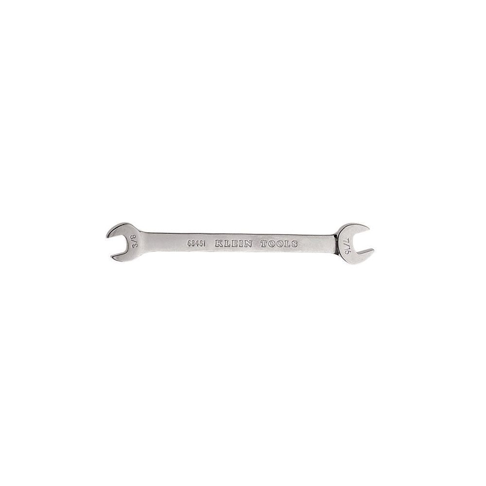Klein Tools 68461 | Open-End Wrench 3/8-Inch, 7/16-Inch Ends