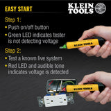 Klein Tools 69149P | Test Kit with Multimeter, Non-Contact Volt Tester, Receptacle Tester