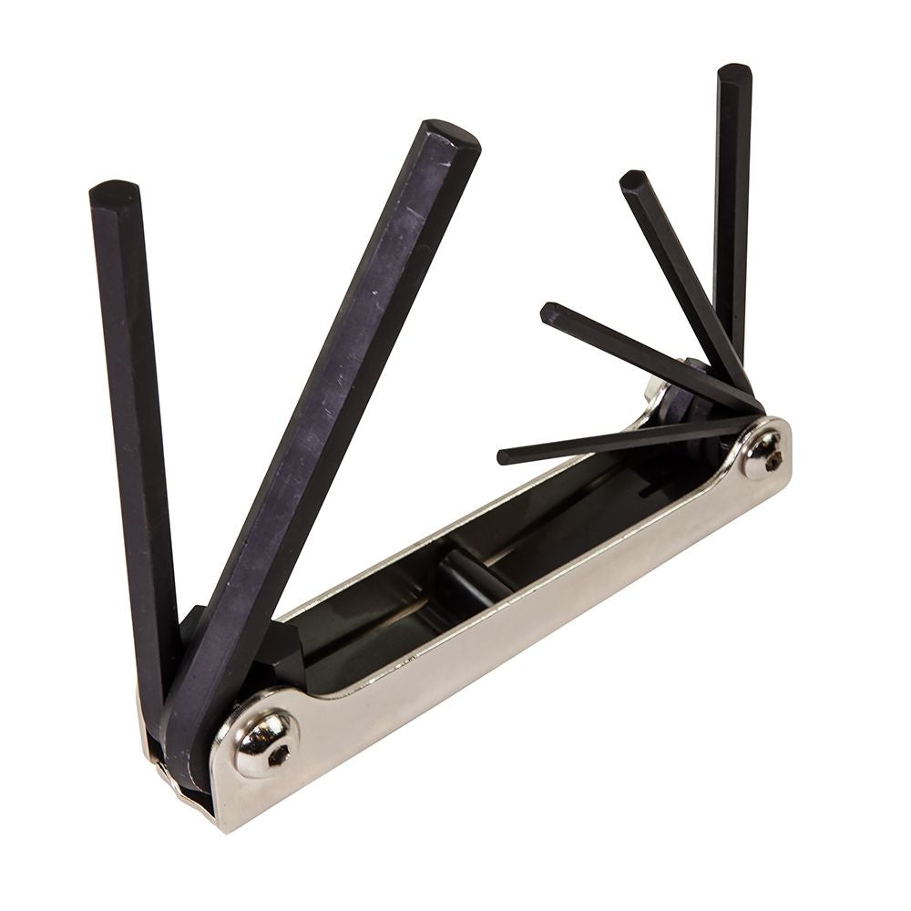 Klein Tools 70580 | Folding Hex Key Set, 6-Key, Metric Sizes