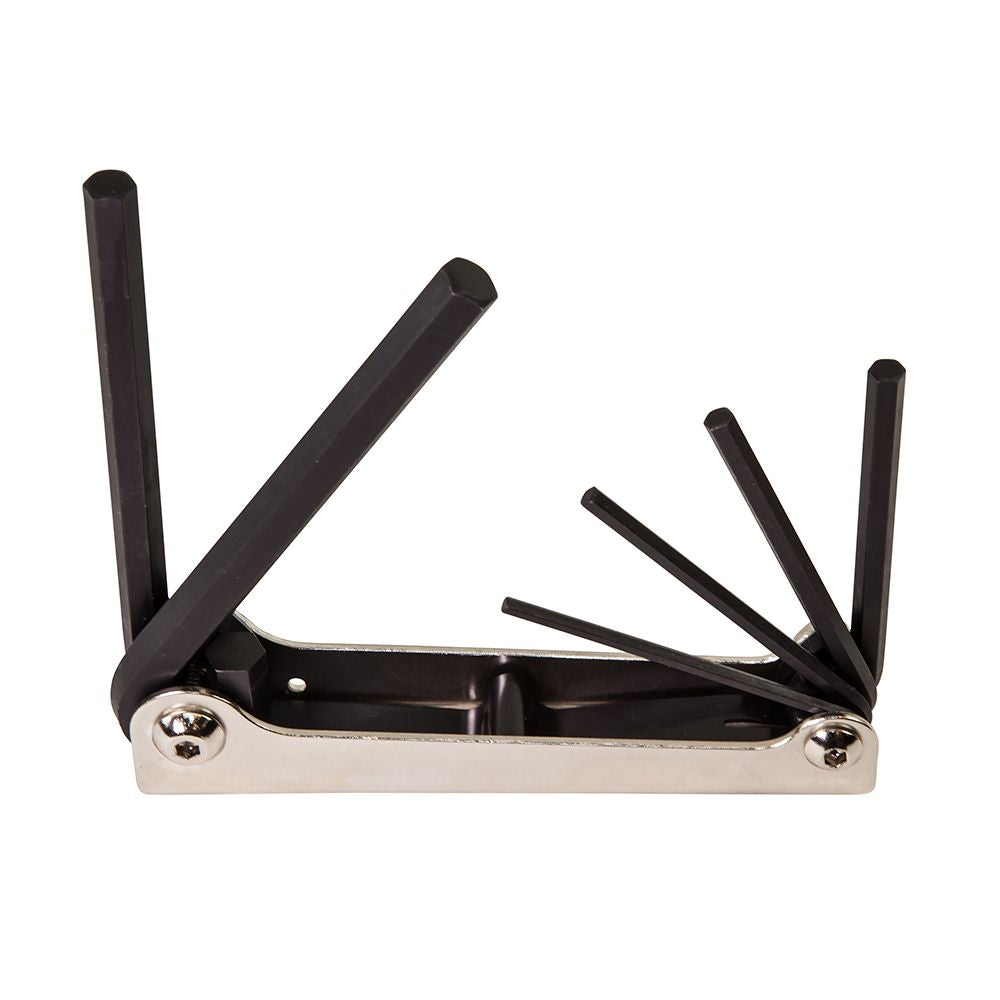 Klein Tools 70580 | Folding Hex Key Set, 6-Key, Metric Sizes