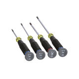 Klein Tools 85613 | Screwdriver Set, Electronics Slotted and Phillips, 4-Piece