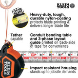 Klein Tools 9216 | Tape Measure, 16-Feet Magnetic Double-Hook