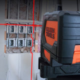 Klein Tools 93LCLS | Laser Level, Self-Leveling Red Cross-Line Level and Red Plumb Spot