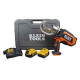 Klein Tools BAT20-12T1651 | Battery-Operated 12-Ton Crimper Kit