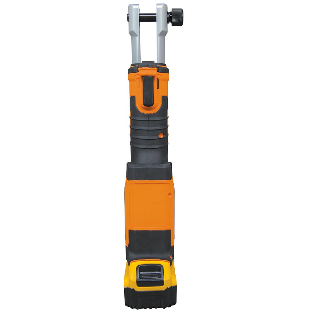 Klein Tools BAT207T234H | Battery-Operated Crimper, O+ Die Head, 4 Ah