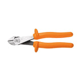 Klein Tools D2000-48-INS | Diagonal Cutting Pliers, Insulated, Heavy-Duty, Angled Head, 8-Inch