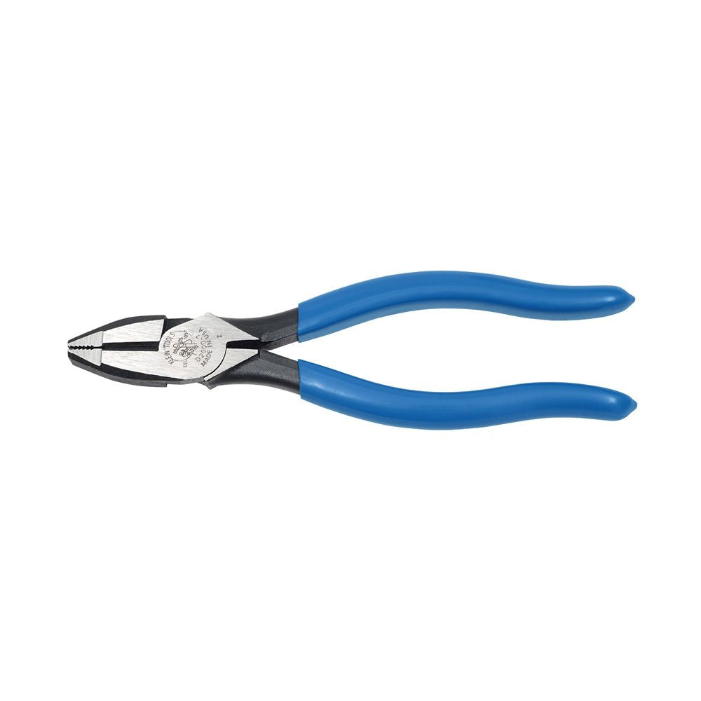 Klein Tools D2000-7 | Lineman's Pliers, Heavy-Duty Side Cutting, 7-Inch