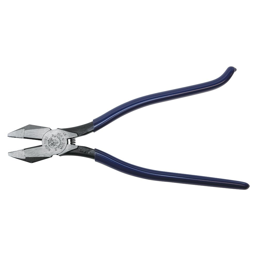 Klein Tools D201-7CST | Ironworker's Pliers, 9-Inch with Spring