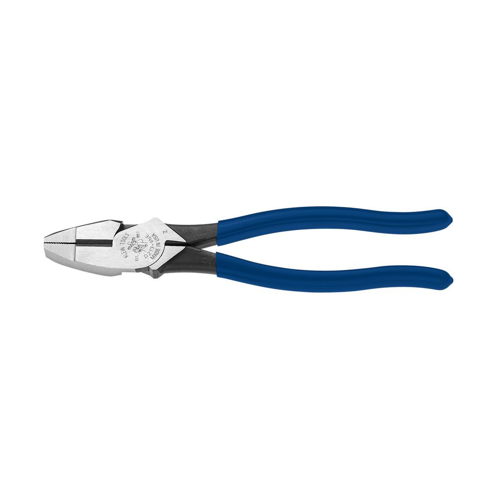 Klein Tools D213-9NE | Lineman's Pliers, New England Nose, 9-Inch