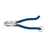 Klein Tools D213-9STT | Ironworker's Pliers with Tether Ring