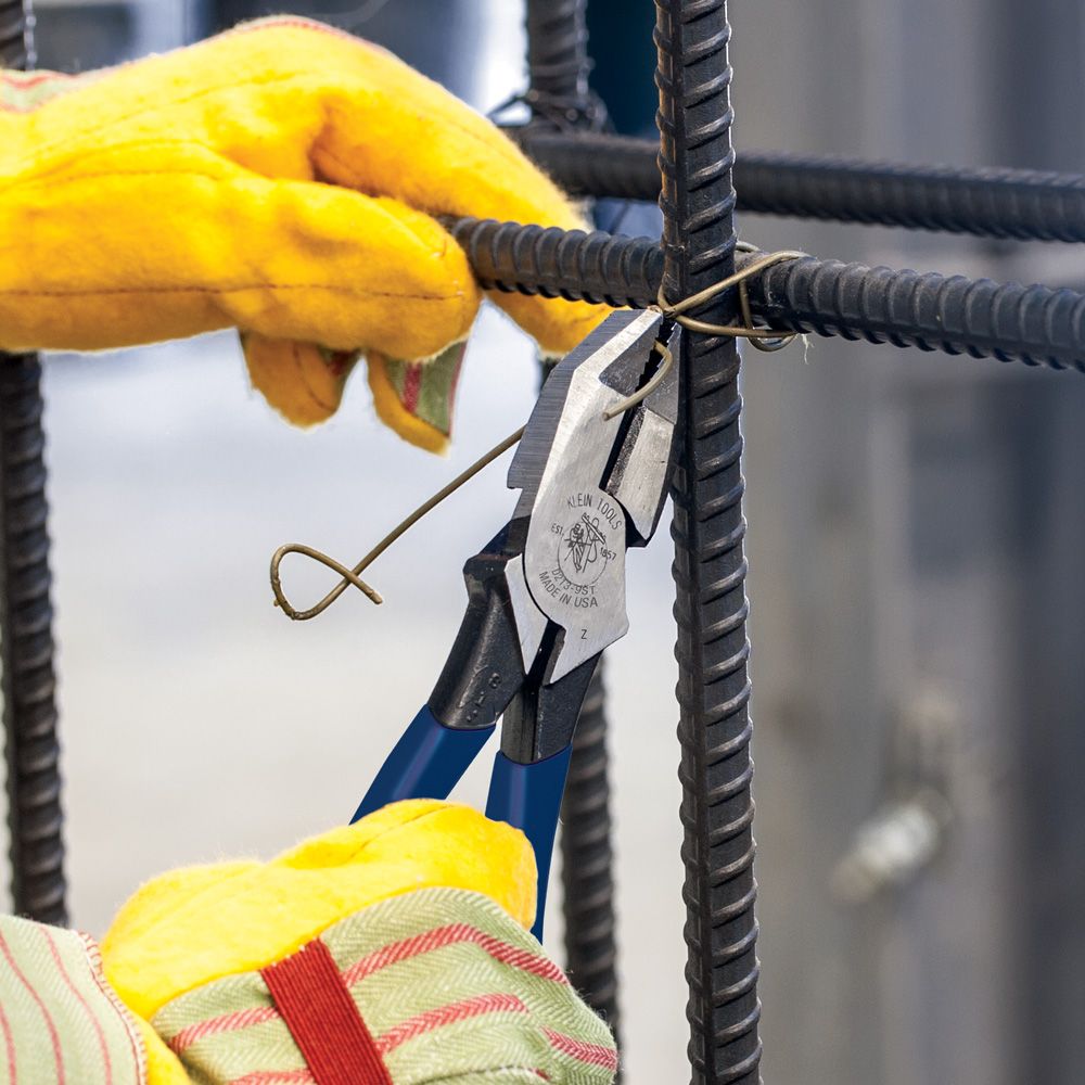 Klein Tools D213-9ST | High-Leverage Ironworker's Pliers