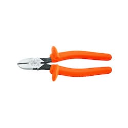 Klein Tools D220-7-INS | Diagonal Cutting Pliers, Insulated, Heavy-Duty, 7-Inch